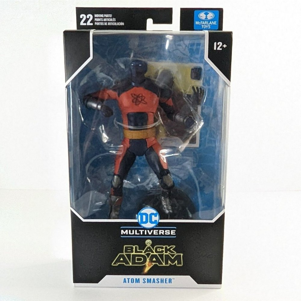 Mcfarlane DC Multiverse Black Adam Movie ATOM SMASHER  7 in Action Figure